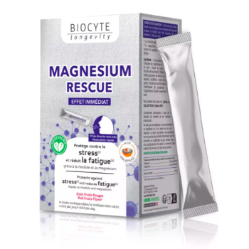 Magnésium Rescue Biocyte - boîte de 14 sticks