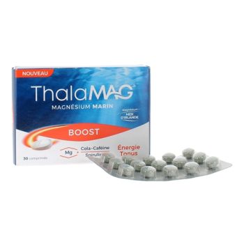 Magnésium marin boost Thalamag - boite de 30 comprimés