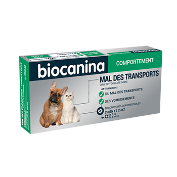 Mal des transports Biocanina - boîte de 20 comprimés