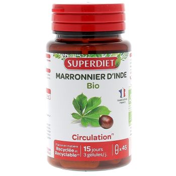 Marronnier d'Inde bio Super Diet - boite de 45 gélules