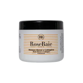 Masque au monoï et au collagène RoseBaie - pot de 500ml