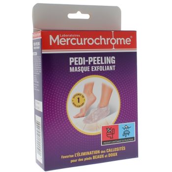 Masque exfoliant pedi-peeling Mercurochrome - 1 paire