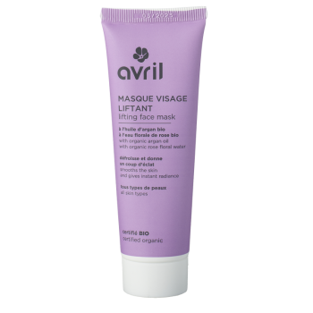 Masque visage liftant bio Avril - tube de 50 ml