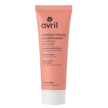 Masque visage nourrissant bio Avril - tube de 50 ml