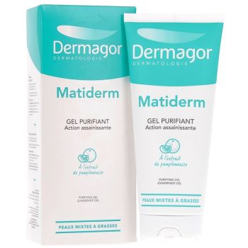 Matiderm Gel Purifiant Dermagor - tube de 200 ml