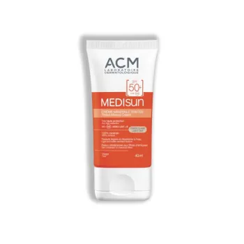 Medisun crème minérale teintée SPF50+ ACM - tube de 40ml