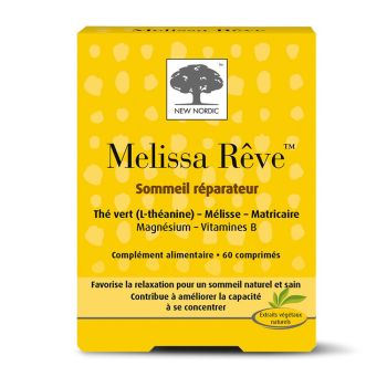 Melissa rêve sommeil réparateur New Nordic - boite de 60 comprimés