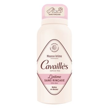 Mousse intime sans rinçage extra-doux Cavaillès - flacon de 100ml