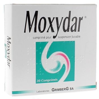 Moxydar - boîte de 30 comprimés pour suspension buvable