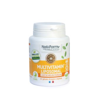 Multivitamin' Liposomal Nat&Form - boîte de 60 gélules