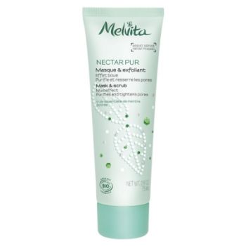 Masque et exfoliant Nectar Pur Melvita - tube de 75ml