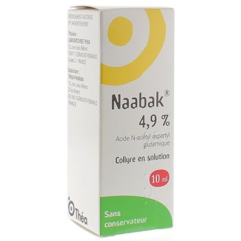 Naabak 4,9% collyre en solution Théa - flacon de 10 ml