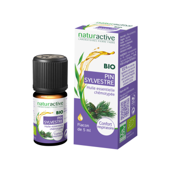 Huile essentielle de Pin sylvestre BIO Naturactive - flacon de 5 ml