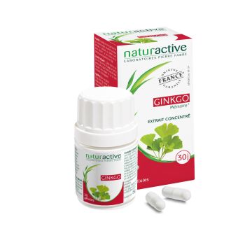 Elusanes Ginkgo Naturactive - boite de 30 gélules