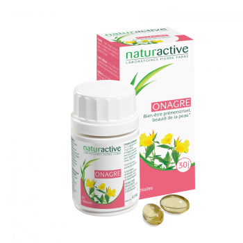 Elusanes Huile d'onagre Naturactive - boîte de 60 gélules