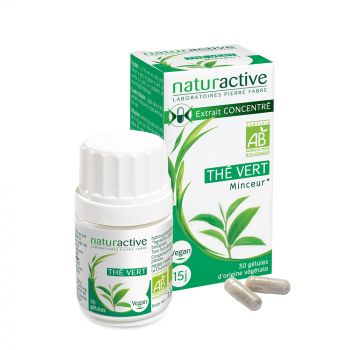 Thé vert bio Naturactive - boîte de 30 gélules