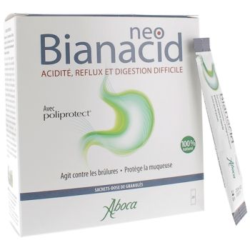 NeoBianacid acidité et reflux Aboca - 20 sachets-dose de granulés