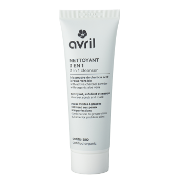 Nettoyant 3 en 1 bio Avril - tube de 50 ml