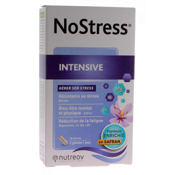 No Stress intensive Nutreov - boite de 30 gélules