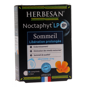 Noctaphyt LP 8h Herbesan - boîte de 30 comprimés