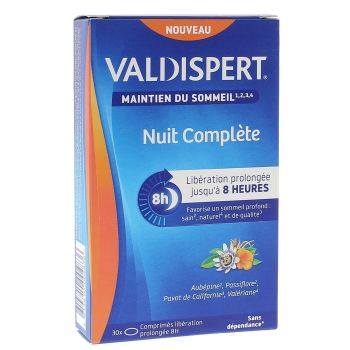 Nuit complète Valdispert - boîte de 30 comprimés