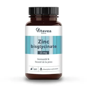 Zinc bisglycinate Vitavea - boîte de 60 gélules