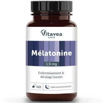 Mélatonine 1,9mg Vitavea - boite de 60 gélules