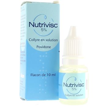 Nutrivisc 5% collyre en solution ALCON - flacon de 10ml