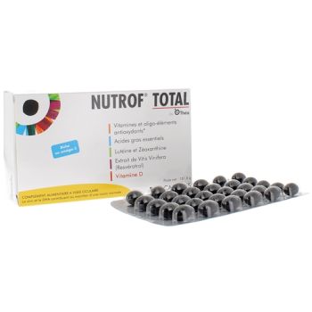 Nutrof Total maintien d'une vision normale Théa - boîte de 180 capsules