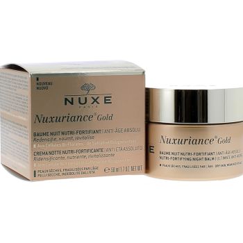 Nuxuriance Gold Baume Nuit Nutri-Fortifiant Nuxe - pot de 50 ml