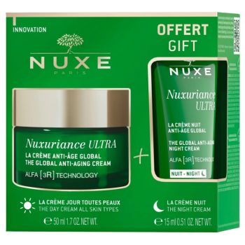 Nuxuriance Ultra La crème anti-âge global Nuxe - pot de 50 ml + crème nuit 15 ml offerte