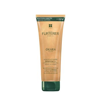 Okara blond Rituel éclat lumière Shampooing éclat René Furterer - flacon de 250 ml dont 50 ml offerts