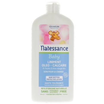 Oléoliniment soin et toilette Natessance - flacon 500 ml