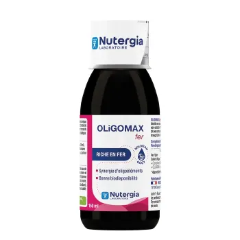 Oligomax Fer Nutergia - flacon de 150 ml