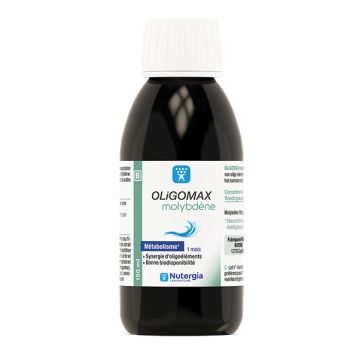 Oligomax Molybdène Nutergia - flacon 150 ml