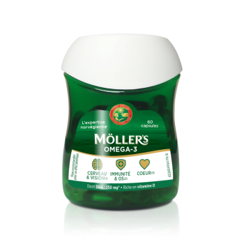 Omega-3 Möller's - boite de 60 capsules