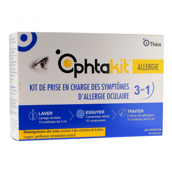 Ophtakit allergie oculaire Théa - 1 kit