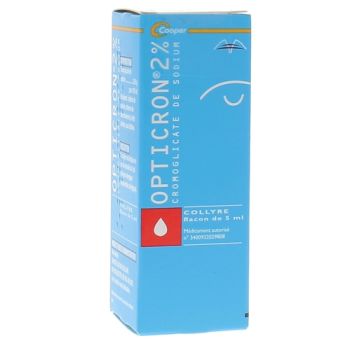 Opticron 2% collyre - flacon de 5ml