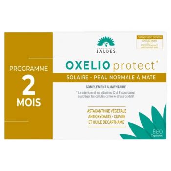 Oxelio Protect solaire peau normale à mate Jaldes - boîte de 60 capsules