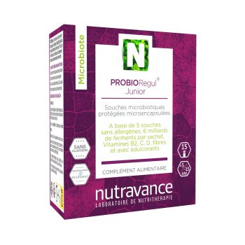 PROBIORegul Junior Nutravance - boîte de 15 sticks