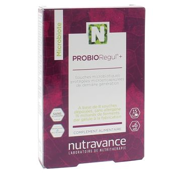 PROBIORegul+ Nutravance - boîte de 15 gélules