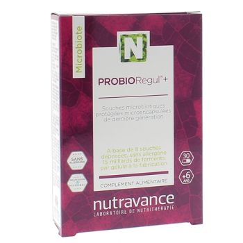 PROBIORegul+ Nutravance - boîte de 30 gélules