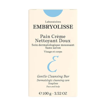 Pain crème nettoyant doux Embryolisse - pain de 100 g