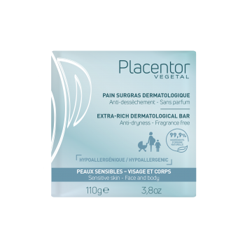 Pain surgras dermatologique Placentor - pain de 110g