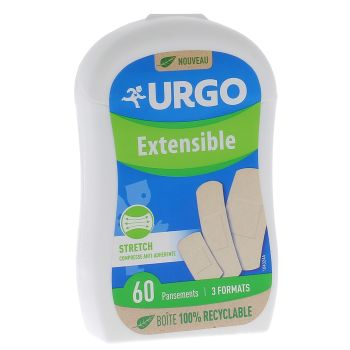 Pansements extensibles Urgo - 60 pansements