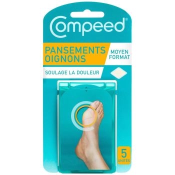 Pansement oignons Compeed - boîte de 5 pansements