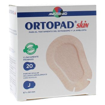 Pansement ophtalmique Skin Ortopad - boîte de 20 pansements