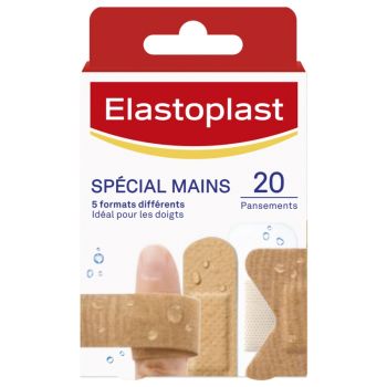 Pansements spécial mains Elastoplast - boîte de 20 pansements