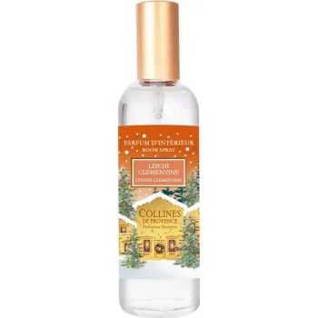 Parfum d'intérieur Litchi clémentine Collines de Provence - spray de 100ml