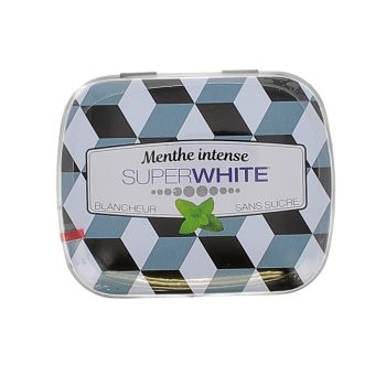 Pastilles menthe intense Superwhite - 50 pastilles